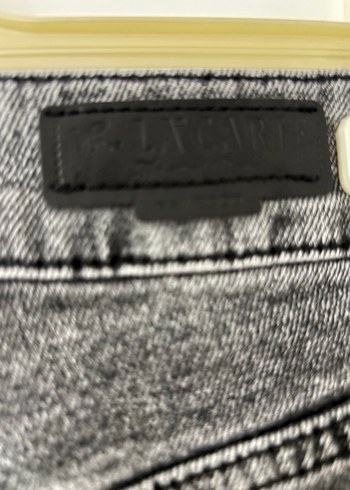 Diğer Gri geniş paça Kadın Denim Jean