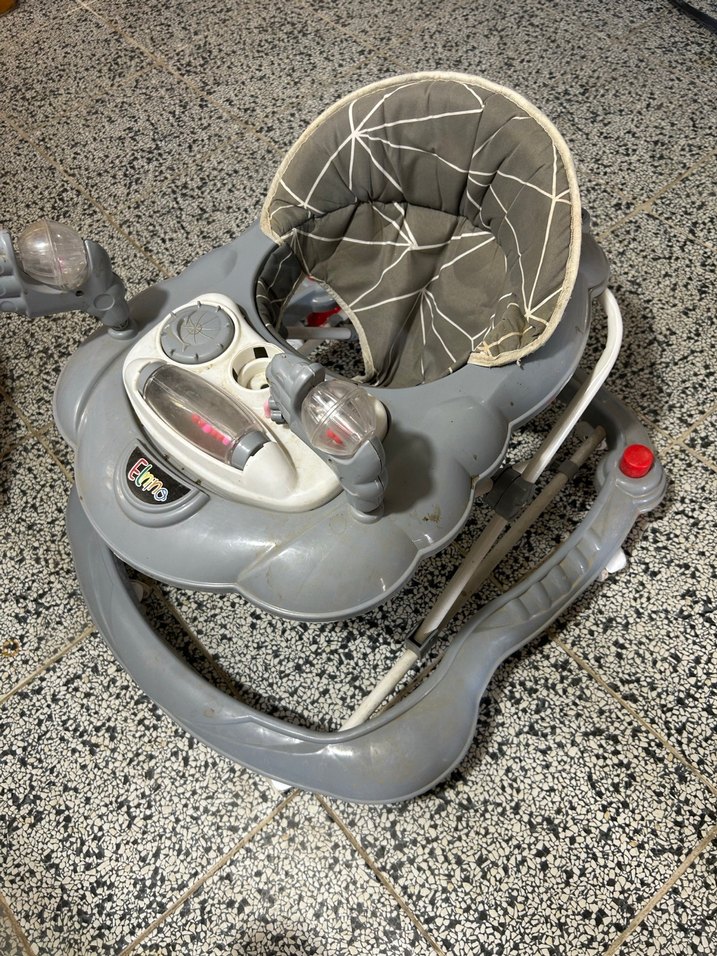 Gri Bebek Yürüteci - Görsel 2