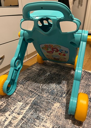Renkli Turkuaz Bebek Yürüteci - Görsel 2