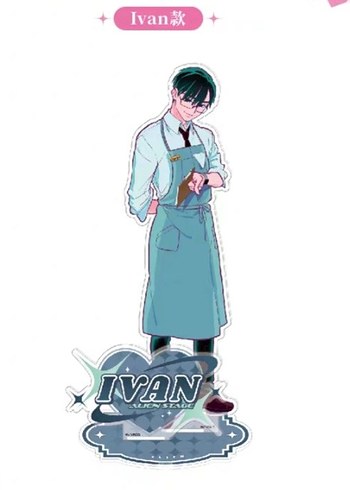 Ivan stand-kart merch