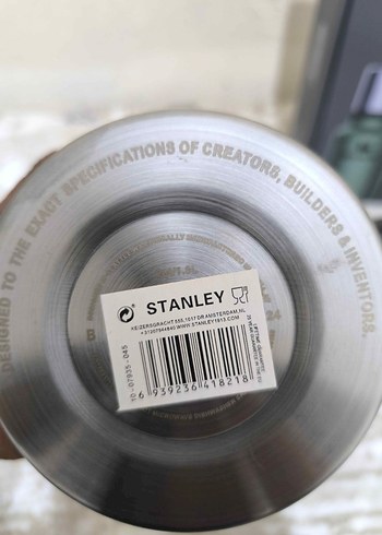 Stanley Klasik Termos Şişe - Haki-siyah - Görsel 3