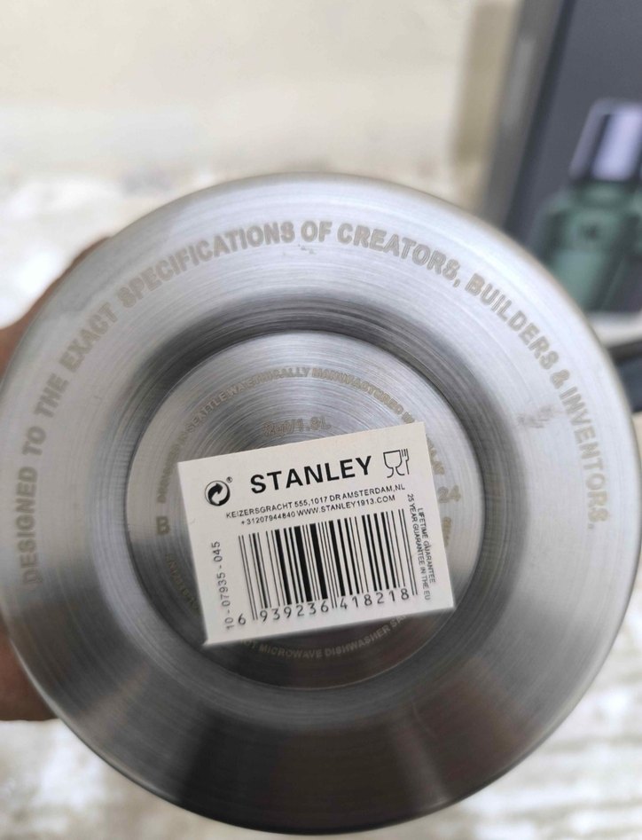 Stanley Klasik Termos Şişe - Haki-siyah - Görsel 3