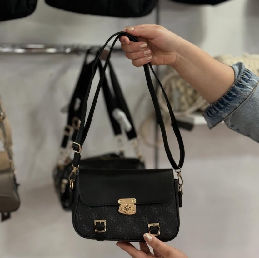 Deri Tokalı Kadın Çanta - Görsel 2