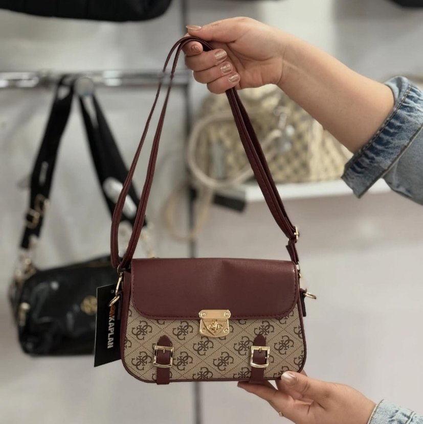 Deri Tokalı Kadın Çanta - Görsel 3