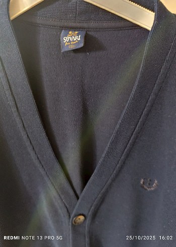 Düğmeli Erkek laci Hırka - Görsel 2