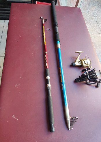 2 Adet Makine ve Kamış