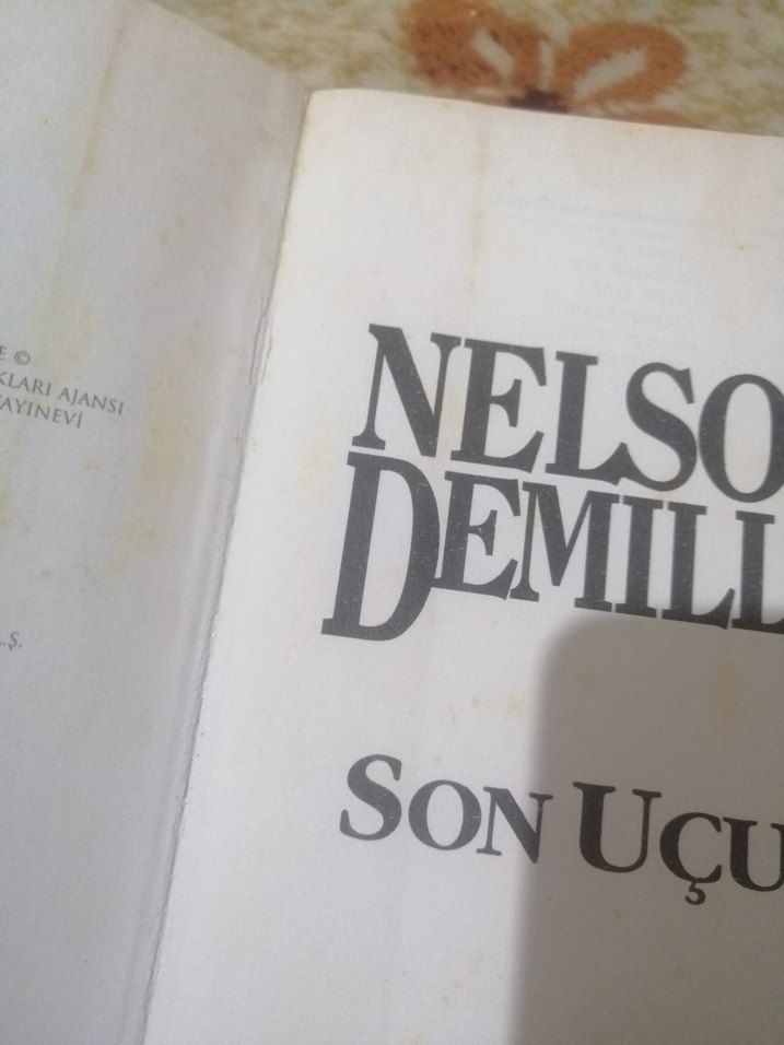 Nelson DeMille Son Uçuş Roman - Görsel 2