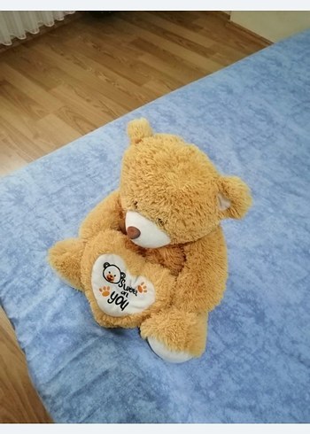  Beden Renk Kahverengi Peluş Ayıcık 45 cm tertemiz