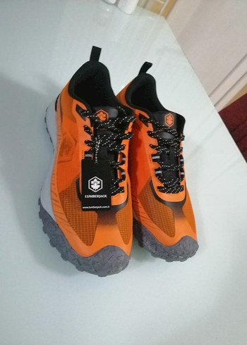 Turuncu Bağcıklı Erkek Outdoor Spor Ayakkabı
