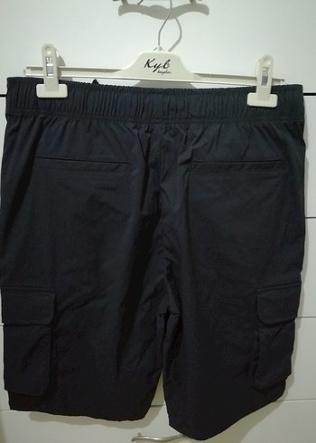 Siyah ERKEK KARGO ŞORT - Görsel 3