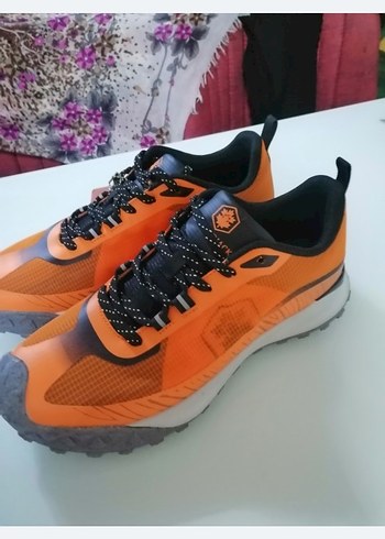 Turuncu Bağcıklı Erkek Outdoor Spor Ayakkabı - Görsel 3