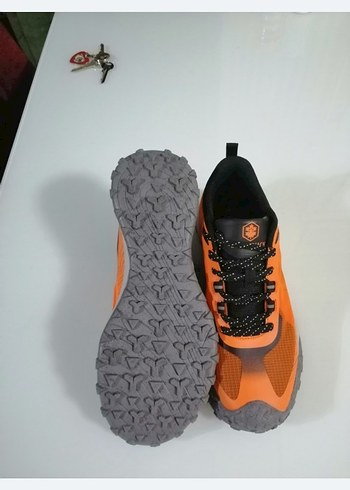 Turuncu Bağcıklı Erkek Outdoor Spor Ayakkabı - Görsel 5