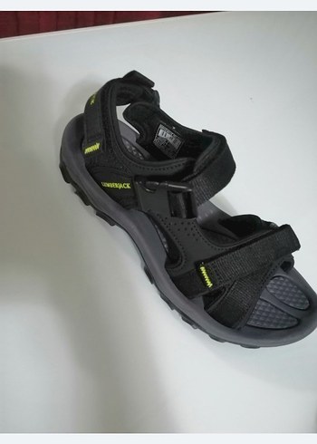 Erkek Siyah Velcro Bantlı Outdoor Sandalet - Görsel 2