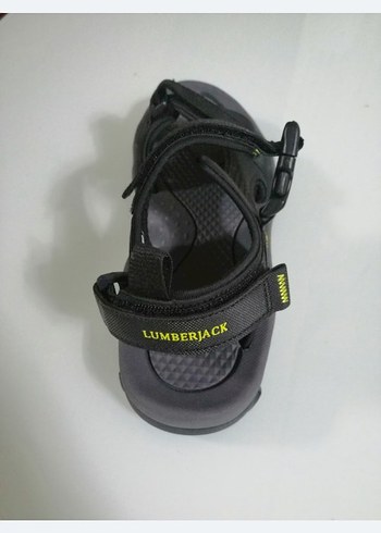 Erkek Siyah Velcro Bantlı Outdoor Sandalet - Görsel 8