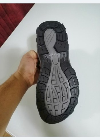 Erkek Siyah Velcro Bantlı Outdoor Sandalet - Görsel 6