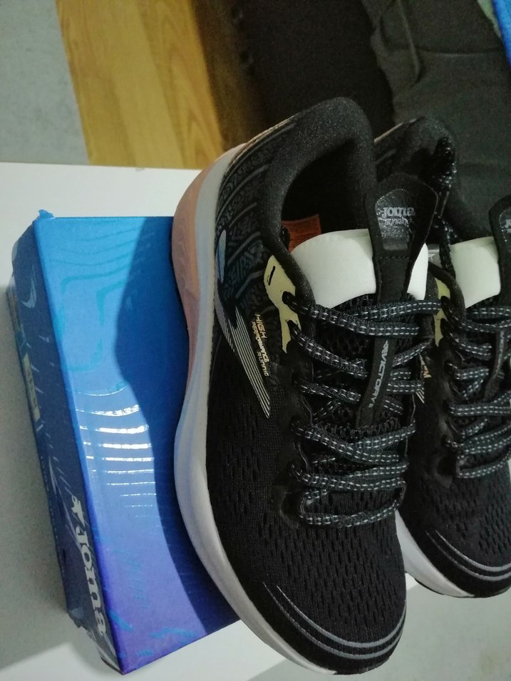 Joma Siyah Baskılı Bağcıklı Spor Kadın Sneakers - Görsel 2