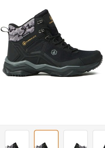 ORJİNAL Erkek Kamuflaj Desenli Outdoor Bot Siyah su geçirmez - Görsel 4