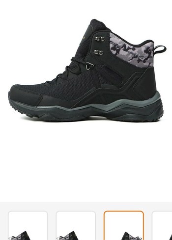ORJİNAL Erkek Kamuflaj Desenli Outdoor Bot Siyah su geçirmez - Görsel 3