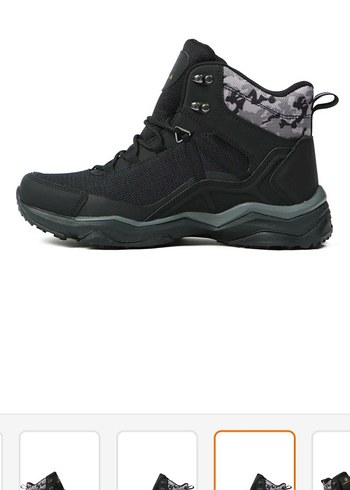 ORJİNAL Kamuflaj Desenli Erkek Outdoor Bot Siyah su geçirmez - Görsel 2