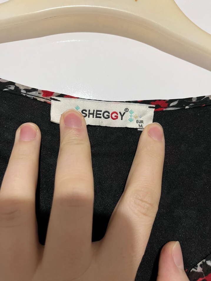 Çiçek Desenli Uzun Bohem Elbise - Görsel 3