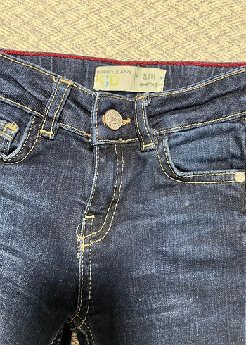 Erkek Çocuk Mavi Denim Pantolon - Görsel 2