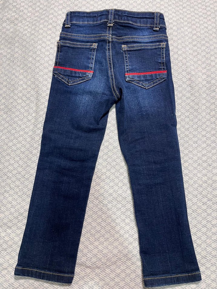 Erkek Çocuk Mavi Denim Pantolon - Görsel 4