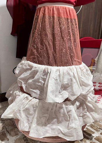 Hürrem Özel Dikim Bordo Kınalık Abiye Elbise - Görsel 11