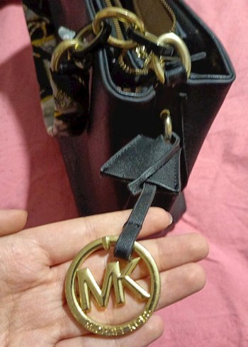 Michael Kors Siyah Deri Kadın Çanta - Görsel 7