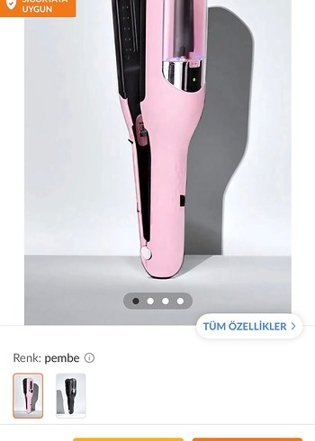 Diğer Pastel Pembe Saç Kırık Alma Cihazı