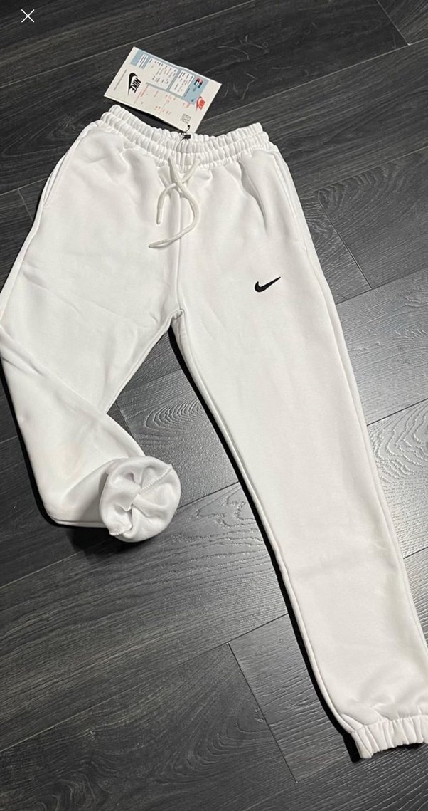 Beyaz Nike Erkek Eşofman Altı - Görsel 2