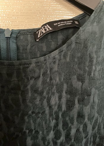 Uzun Kollu, Pilili Siyah Midi Elbise - Görsel 2