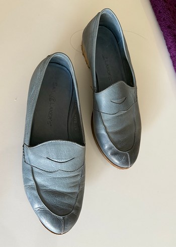 Lacivert Kadın Loafer