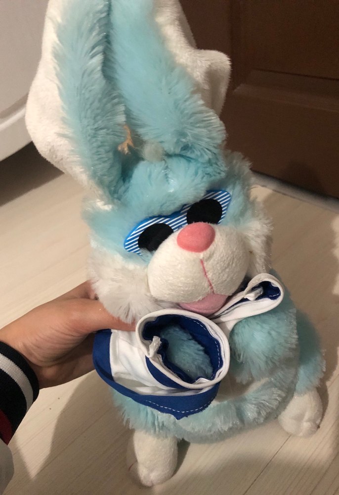 Mavi Peluş Oyuncak D2 Detaylı - Görsel 3