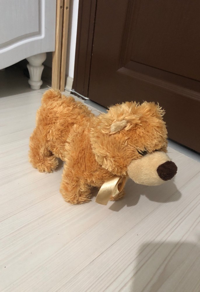 Kahverengi Peluş Oyuncak köpek - Görsel 2