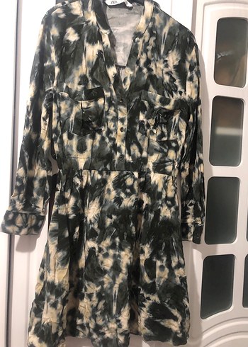 Bağlamalı Midi Bohem Elbise - Görsel 3