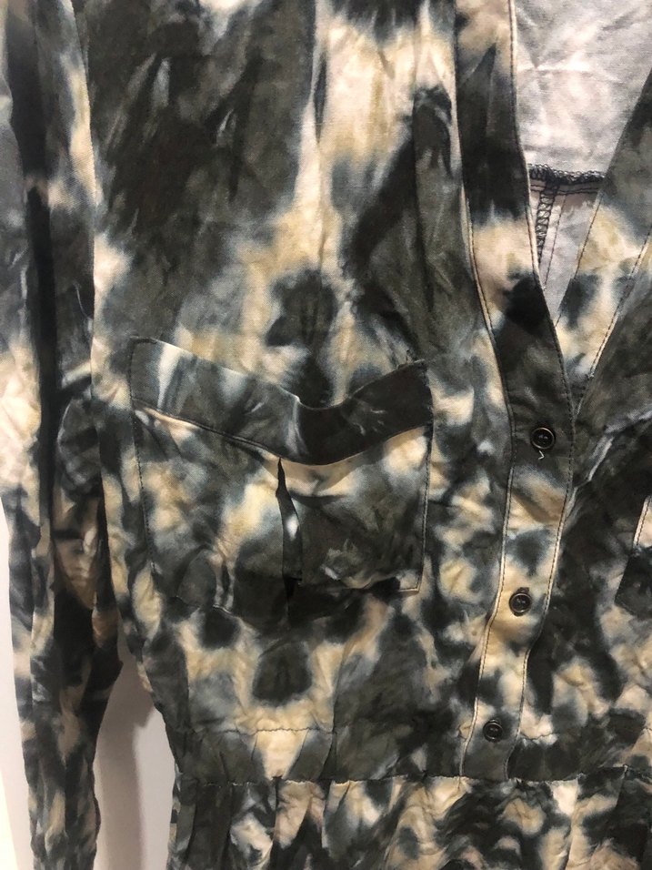 Bağlamalı Midi Bohem Elbise - Görsel 5