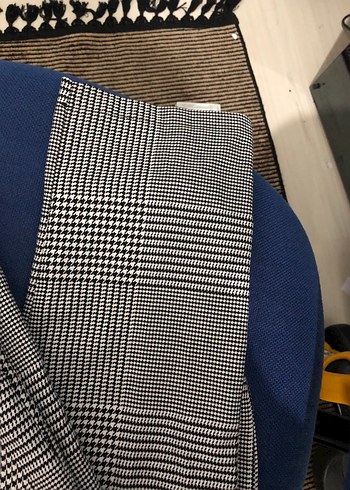 Düğmeli Gri Midi Kumaş Kadın Pantolon - Görsel 7