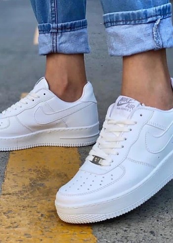Beyaz Airforce Spor Ayakkabı - Görsel 2