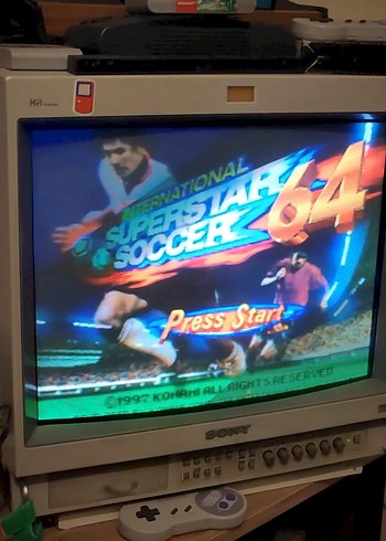 Nintendo 64 International Superstar Soccer 64 - Görsel 2