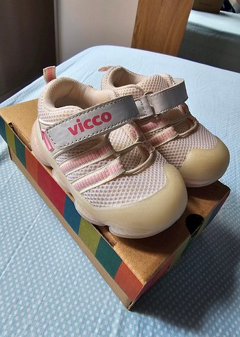 Vicco Vicco Beyaz Kız Bebek İlk Adım Spor Ayakkabı