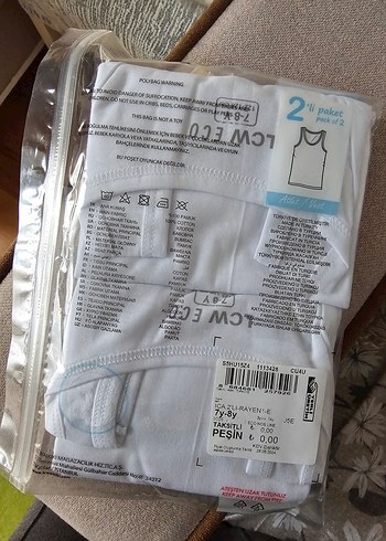 LC Waikiki LCW Sıfır Çocuk Atlet 2'li Paket