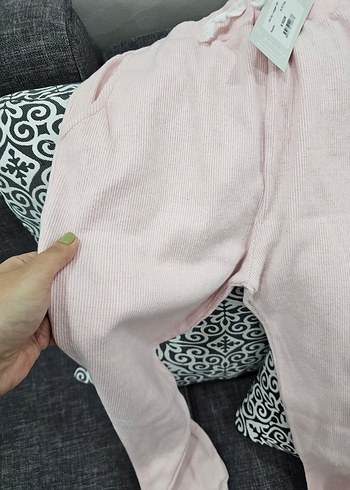 9 Yaş Beden beyaz Renk Kız Çocuk Üçlü Eşofman Set