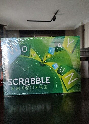 Scrabble ve örümcek anahtarlık