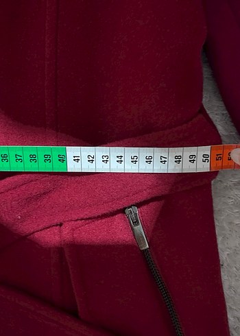 İpekyol Bordo Yün Kaban - Görsel 7