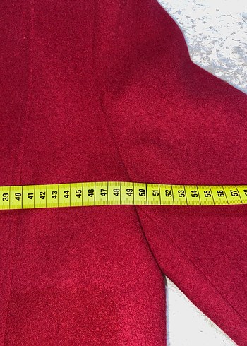 İpekyol Bordo Yün Kaban - Görsel 9