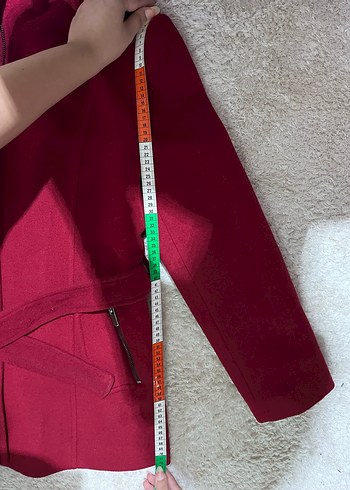 İpekyol Bordo Yün Kaban - Görsel 6