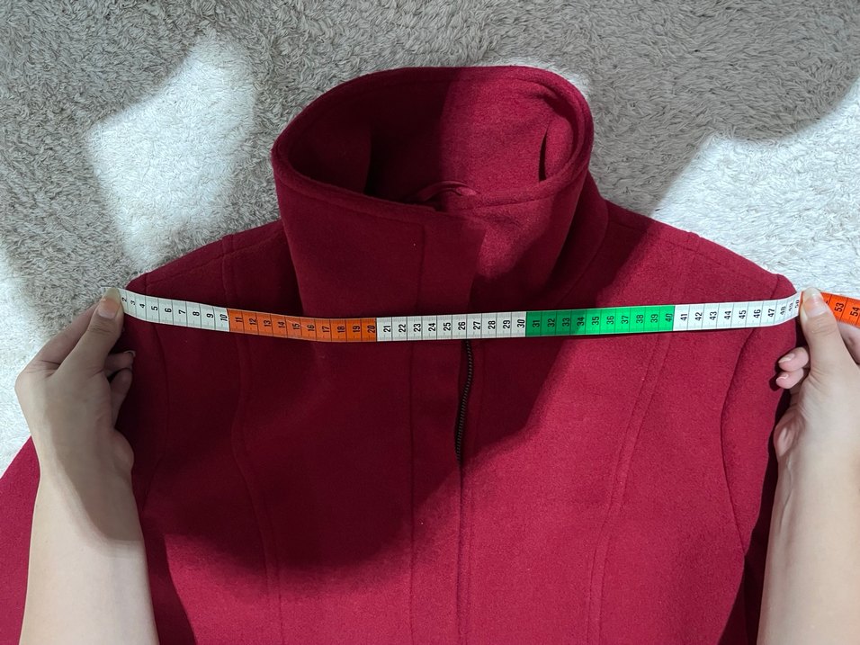 İpekyol Bordo Yün Kaban - Görsel 4