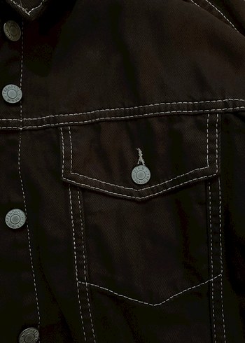 Kadın Kahverengi Trendyolmilla Denim Ceket - Görsel 2