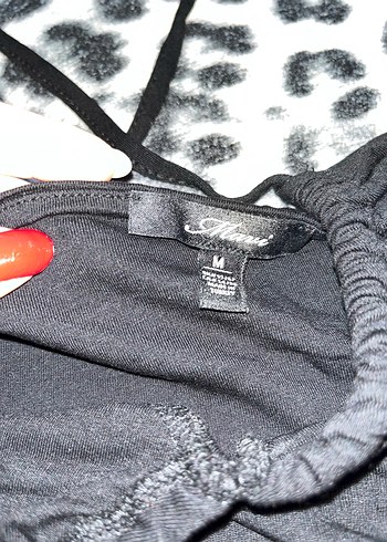 Mavi - Siyah Elbise - Görsel 4