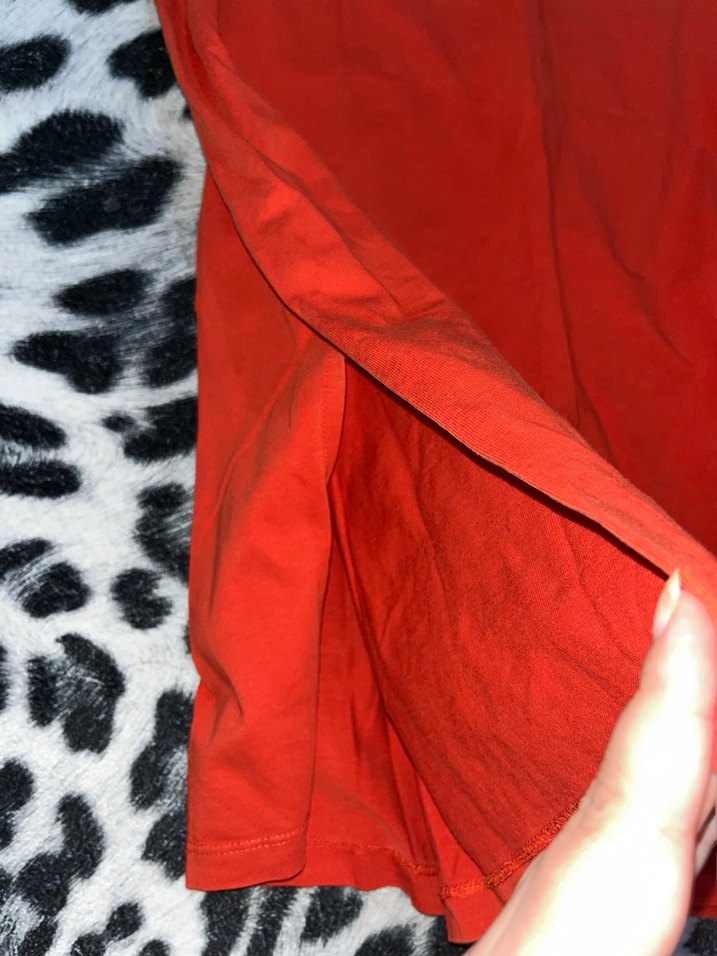 Twist Kırmızı T-Shirt Elbise - Görsel 2